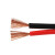 德威狮定制国标铜芯红黑线2芯电线并线平行线电源线led喇叭电子线  2X0.75【1米】