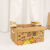 纸箱子大号图案礼物盒空盒子零食礼盒包装盒三丽欧创意简约装箱礼品盒送男生 牛皮色空白（57*41*39） 礼物盒+12水粉笔+八张贺卡
