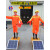 太阳能保通机器人交通指挥员施工假人高速公路安全员摇旗指导员人 太阳能施工车