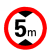 交通标志牌限高2米2.5m3m3.3m3.5m3.8m4m4.2m4.3m4.5m4.8m5 30带配件(限高5m)