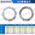 螺旋输送机 165型219尾盘273型325型绞龙端盖推力轴承动力头配件 165法兰盘