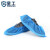星工（XINGGONG）一次性脚套 无纺布加厚耐磨防尘透气工厂内实验室鞋套 蓝色100只