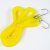 海斯迪克 牛筋行李绳 橡皮筋弹力松紧带捆绑绳 黄色2米/条(5条/件) HKT-27