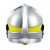 梅思安（MSA）F1XF消防头盔10158861 灭火抢险救援头盔 内置照明模组 镍色中号 定制 拍前联系客服