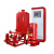 立式多级消防泵组45kw140m72m3hDN100控制柜一用一备气压罐1.6Mpa*800L