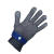 钢米YZQ022钢丝防割手套5级钢铁手套金属安保抓捕手套一双