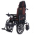 前驱高靠背电动轮椅智能折叠电动轮椅越野越障残疾人代步车 低靠背越野款12安铅酸电池