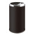 者也 不锈钢港式垃圾桶 黑色烤漆(半投)带内桶 480*830mm 可定制LOGO