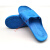 劳保鞋 拖鞋电子厂无尘洁净SPU车间工作业PVC耐磨舒适拖鞋 SPU蓝色六孔鞋(正常码) 36
