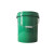 圆桶塑料桶带盖密封提水桶包装桶涂料桶油漆桶洗衣桶20KG20升 20升压盖标厚绿色有盖2个