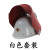 北京琉璃河盾牌琉璃钢配安全帽式电焊面罩头戴式二氧帽红钢纸焊工 白色 (套装)