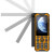 海事星 天通卫星电话YT1600橙色双模豪华版 智能降噪 户外应急多模通信终端DMR+FM北斗定位