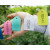 办公葡萄标记卡PVC彩色植物塑料吊签花卉园艺标签小挂牌苗木吊牌多肉标签 7*5cm白色/100张