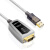 帝特USB转485串口转换器9针通讯数据转接线422双芯工业级DT-5019 银色USB转422/485转换器 英国FT 0.5m