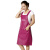 皮PU大人围裙防水防油厨房软皮女时尚罩衣工作服logo围腰 浅粉色 背带皮革围裙