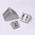 宽选工品 铝角码铝型材连接件20/30/40 工业铝角件铝型材配件含螺丝 8080(套装)