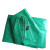锦安行 JCH-PEB1-7 PE防水雨篷布油布 工业加厚彩条布防雨布雨棚布帆布 宽6m×长10m 140克双绿色