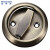 稳斯坦 W7041 隐形门锁304不锈钢 圆形嵌入式暗拉手室内隐形拉环门锁单面锁 青古铜