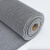 钰启隆  PVC塑料防滑垫 安全防水防滑垫多拍不截断1.2米*1米（3.5mm厚）灰色