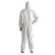 适用于3M4510白色连体带帽防护服防尘服喷漆油漆工作防静电衣防化 4510防护服一件 XL
