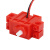可编程积木舵机microbit伺服电机DIY小车微型十字输出轴 红色积木电机