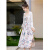 法莎尼亚轻奢品牌新中式吊带连衣裙搭配开衫两件套女2024夏新款套装裙 米咖 XL