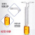 加大型蛇形冷肼可抽真空玻璃冷阱冷捕集器沸点蒸馏冷凝器冷凝管实 大号单调节三爪夹