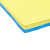 冰禹 BYrl-106  泡沫垫防滑跆拳道地垫 地板垫舞蹈体操垫 T型纹黄蓝-厚2.5cm 1*1米