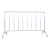 alertwild 交通安全不锈钢铁马护栏场地活动护栏商场围栏排队隔离栏路障铁马不锈钢拒马 304(38*22圆管)1.2米*1.5米