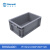 Raxwell灰色EU系列周转箱长方形加厚塑料物流箱汽配箱水产养鱼养龟箱收纳整理储物分类箱RHSS4001