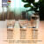 肖特圣维莎（SCHOTT ZWIESEL） 德国进口 无铅水晶玻璃水杯套装 茶杯果汁杯 热水开水杯套装 圆弧420mlx6只+不锈钢架