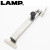 LAMP世嘉智尼日本LAMP蓝普不锈钢304重型门用解锁式支撑杆带锁定LSP LSP-270B：一支