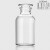 加厚广口玻璃瓶试剂瓶磨砂口医药瓶分装广口瓶玻璃化学瓶棕色透明 透明磨砂广口1000ML