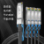 博扬 100G QSFP28-4*25G SFP28高速电缆 DAC直连堆叠线缆模块 3米无源铜缆 适配国产设备