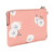送女友蔻驰COACH奢侈品礼盒款女士粉色印花PVC短款手拿包钱包C3218SVSEQ