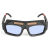 眼镜定制眼镜变光电焊变色焊工专用烧焊护目镜防强光电弧护眼自动 新款一体眼镜+绑带镜盒+20保护片