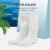 双安 BS001 PVC模压靴红叶PM95舒适耐磨耐油食品靴雨鞋白色37码1双装
