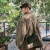 斯多朴2024盒子包韩版男包斜挎包时尚个性潮流小方包休闲单肩包 棕咖