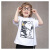 史努比（SNOOPY）192103120 童装男童针织短袖T恤 2019夏季中小童儿童上衣 白色 130