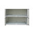臻远 ZY-CFG-18 加厚不锈钢厨房柜阳台储物柜 二层85*35*80cm