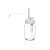 boliyiqi 可调定量加液器I型II型配白瓶棕瓶子玻璃取液移液器 1ml下面配250ml白瓶 