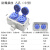 防爆插座工业开关插座检查EX标识墙壁明装220v10a16防爆开关 小8孔双联16A/380V