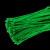 【彩色扎带】自锁式尼龙扎带大中小号塑料扣带固定捆扎带绑束线带  宽2.5毫米2F长10厘米(100条 荧光绿 宽3.6毫米/长25厘米(100条)