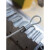 八字铝套8字形铝夹头双孔钢丝绳铝管锚鱼钩鱼线卡扣锁扣卡头 φ0.8mm(椭圆孔用于0.8mm绳