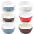 密胺树脂碗密胺碗仿瓷5/6英寸碗树脂塑料深碗大碗商用快餐汤碗早 1607-6(白色)