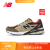 NEW BALANCE NB 官方休闲鞋男鞋女鞋美产复古百搭透气运动鞋990v3系列M990BT3 浅军绿/米色/咖啡色 M990BT3 43 (脚长27.5cm)