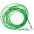 犀跃 包塑钢丝绳 室外防滑防锈钢丝绳 4mm包塑（6米全套） 