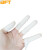 贝傅特 乳胶手指套 加厚防滑保护手指无尘耐磨一次性指套 白色均码（约500只）