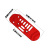米囹适用于深远009后脚踏板007前脚踏板铝合金改装配件A7搁脚板 后脚踏板红色一对