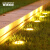爱迪普森（IDEAPOST）AD-DMDP65 LED220V地埋灯照墙灯户外防水地射灯花园草坪灯室内公园景观灯1W暖白光